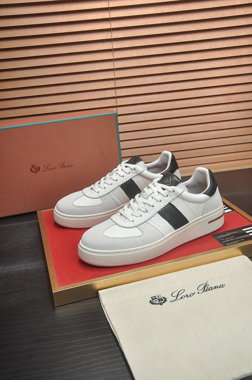 Men's men's shoes 💰580💶[𝐥𝐨𝐫𝐨 𝐏𝐢𝐚𝐧𝐚] lp classic loafers, an Italian treasure brand, the only brand that can match Hermès! Only after wearing it do we realize that we cannot let down our feet. The upper is imported cashmere, the lining of water-dyed cowhide ➕ the cowhide feet, the official original glass rubber outsole, and the pendant. Exclusive original packaging (tag ➕ brand paper ➕ outer box ➕ hand bag) code number: 38-46 (45 46 customized)